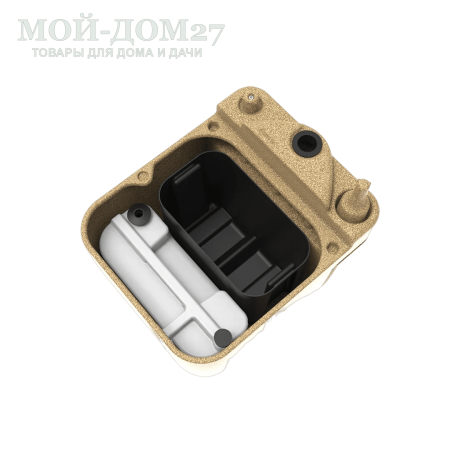 Торфяной туалет Rostok Eco 25 Песочный гранит | Мой-Дом27 | Стационарный торфяной биотуалет цвета песочного графита емкостью верхнего бака 20 л. и&nbsp;нижнего бака 45 л.<br>
 Отличительная черта туалета в разделении фракций в разные ёмкости. Это упрощает обслуживание туалета и избавляет от неприятного запаха в помещении.<br>
Высота сиденья: 45 см